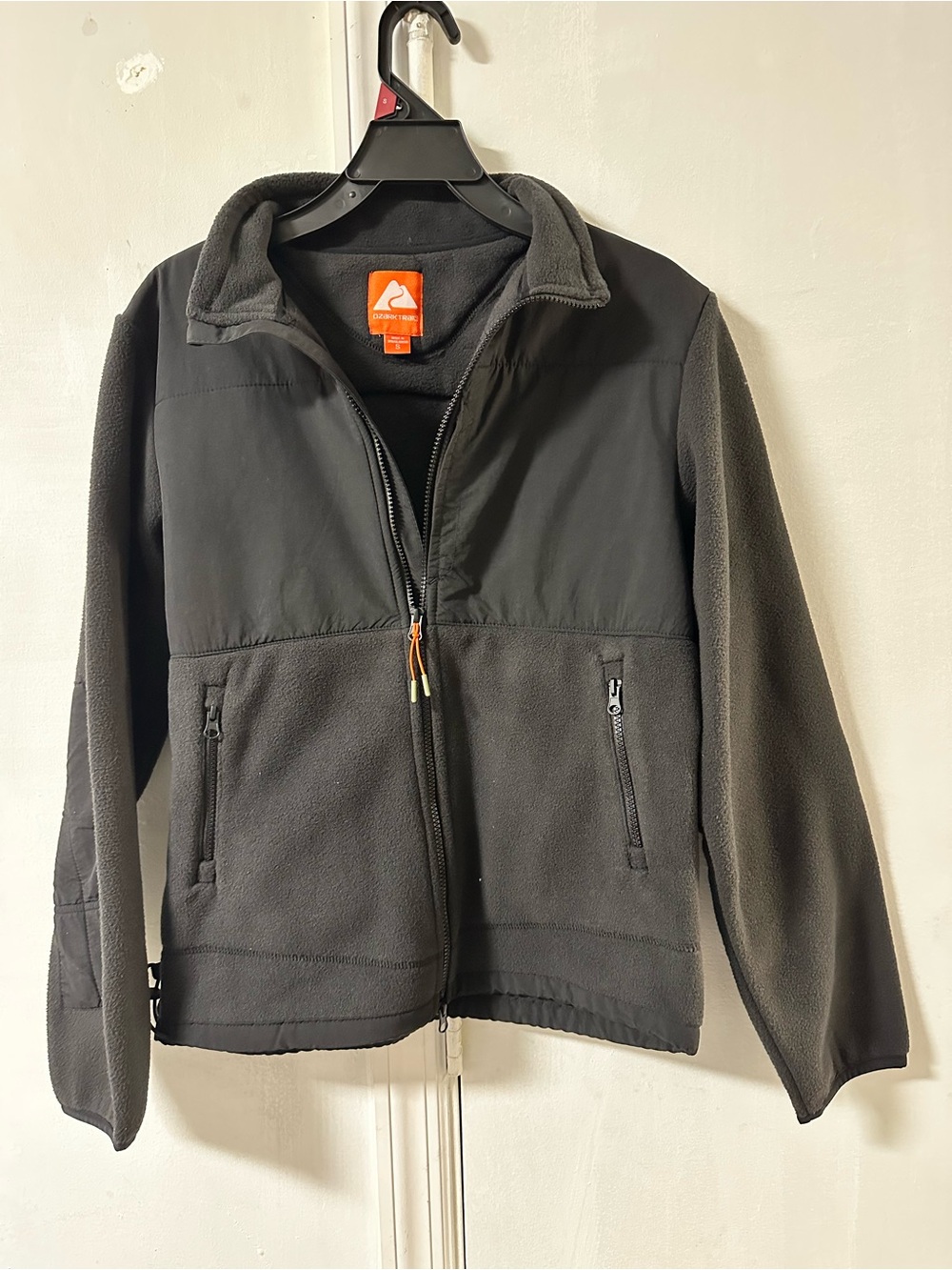 Ozark Trail Black Hybrid Fleece Jacket